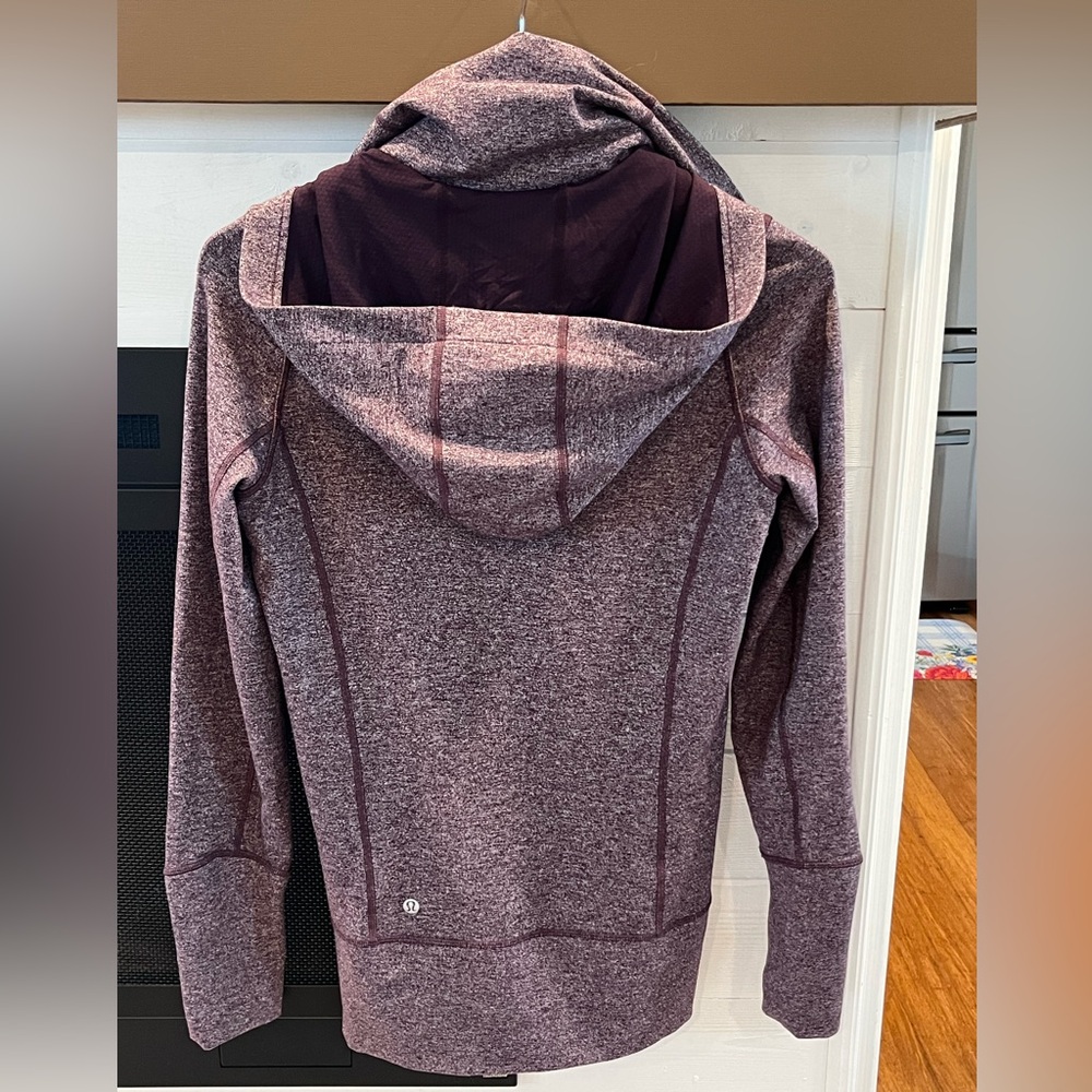 Lululemon Full Zip Hooded jacket purple size 6. 1310 - Picture 2 of 4